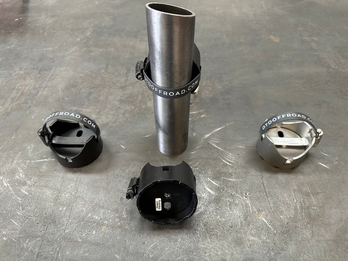 KC Cyclone v2 Tube Mounts